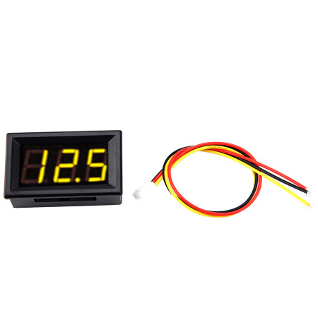 0.56" 3 Wire Digital LED Voltmeter - High Accuracy DC 0-100V 0.56" 3 Wire Digital LED Voltmeter - High Accuracy DC 0-100V